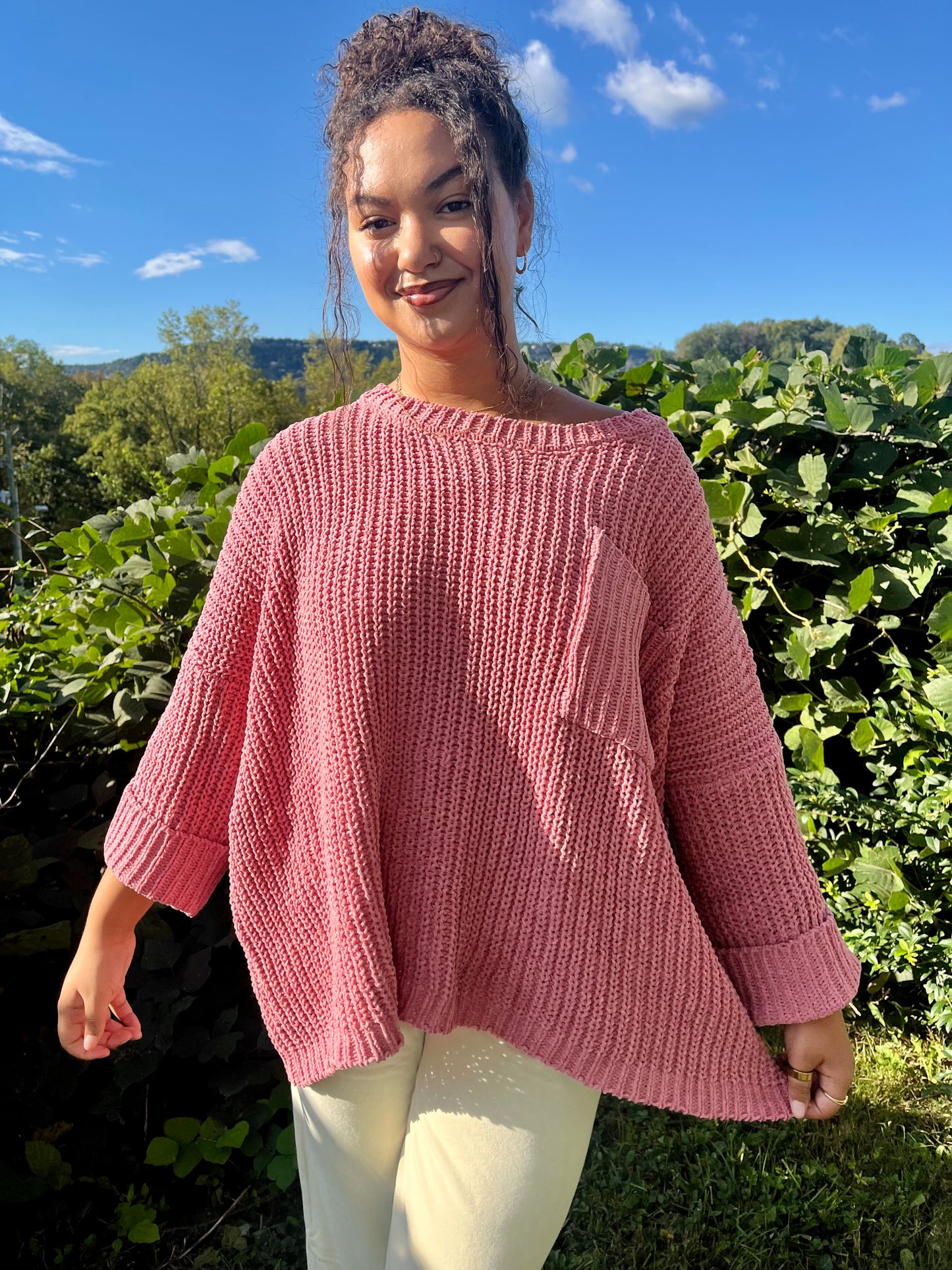 Chenille Oversized Sweater