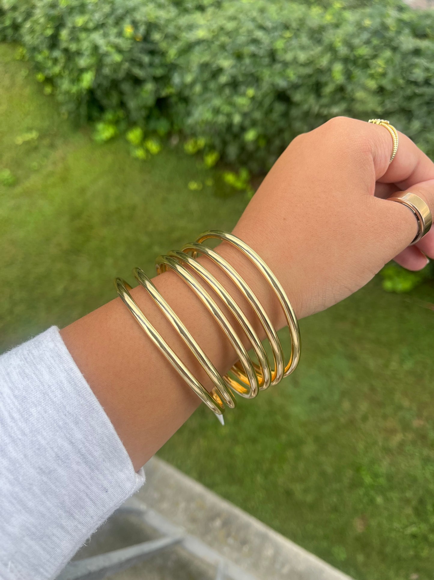 Stackable Bracelet - Gold