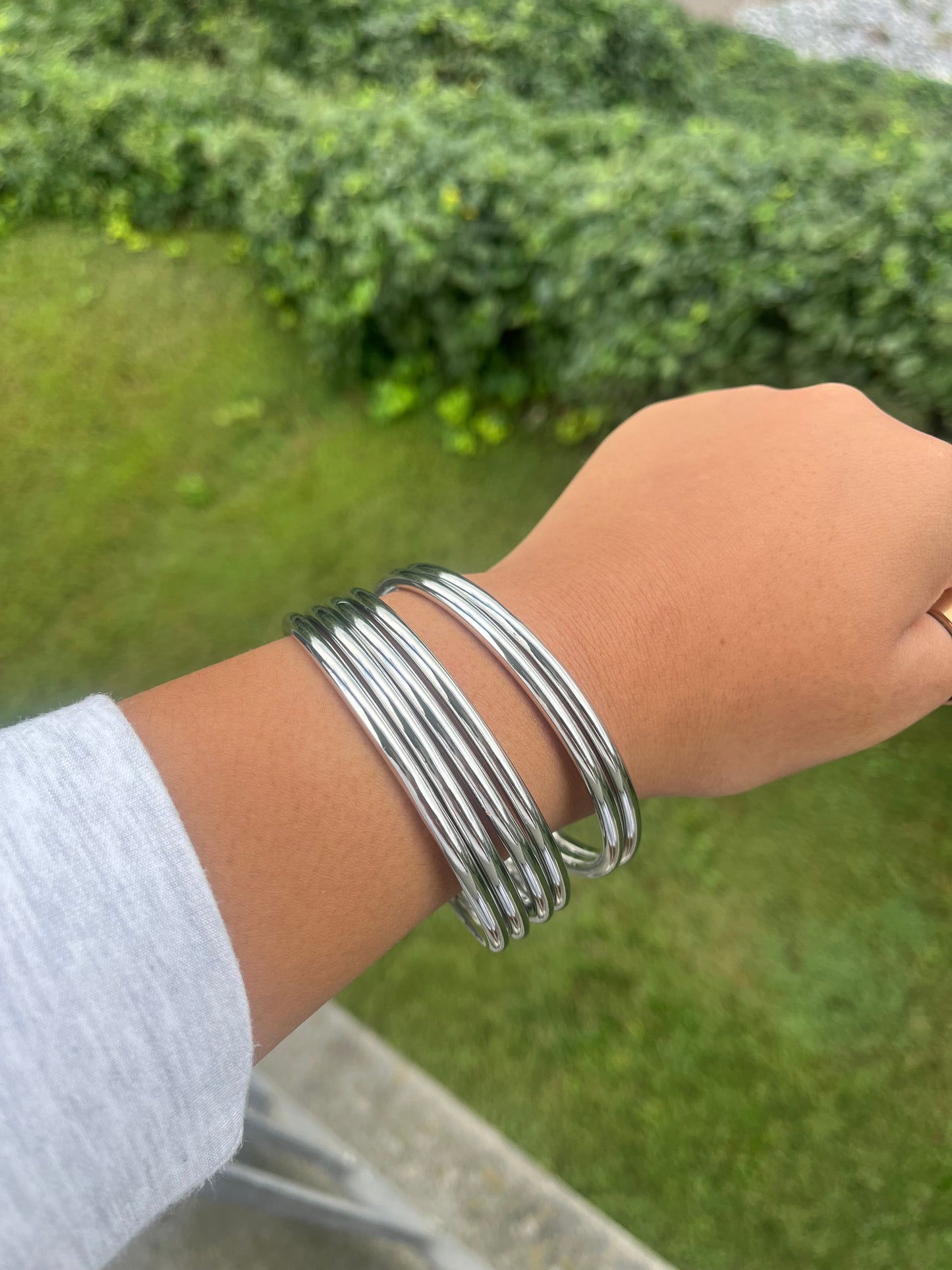 Stackable Bracelet - Silver