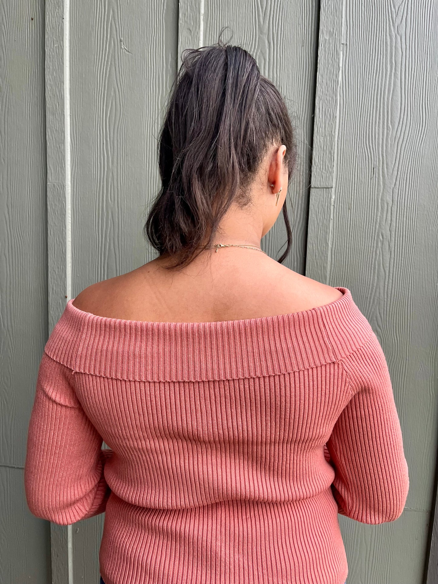 Off the Shoulder Sweater