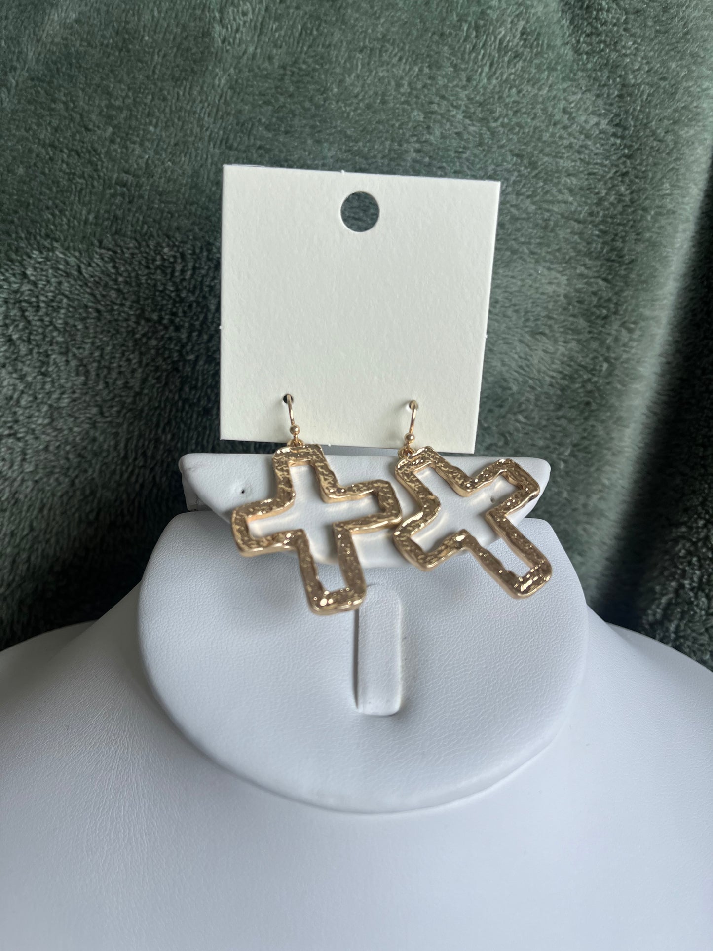 Cross Dangle - Gold