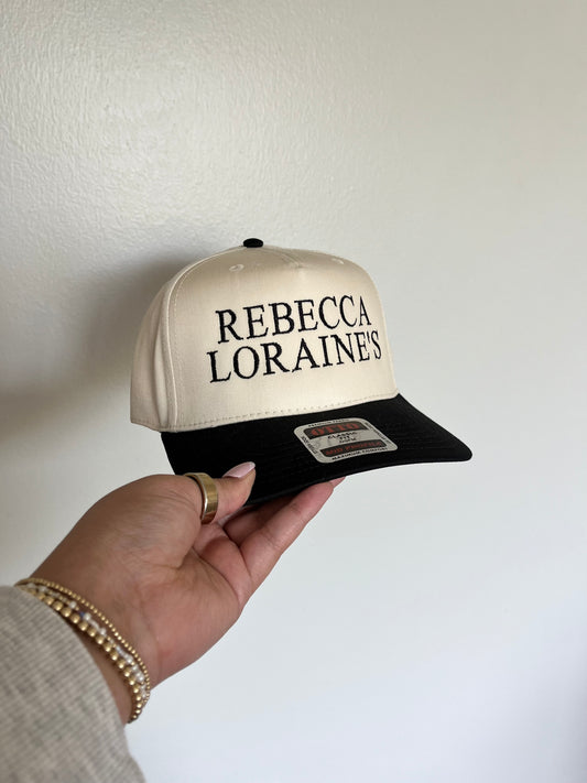custom rebecca loraine’s hat