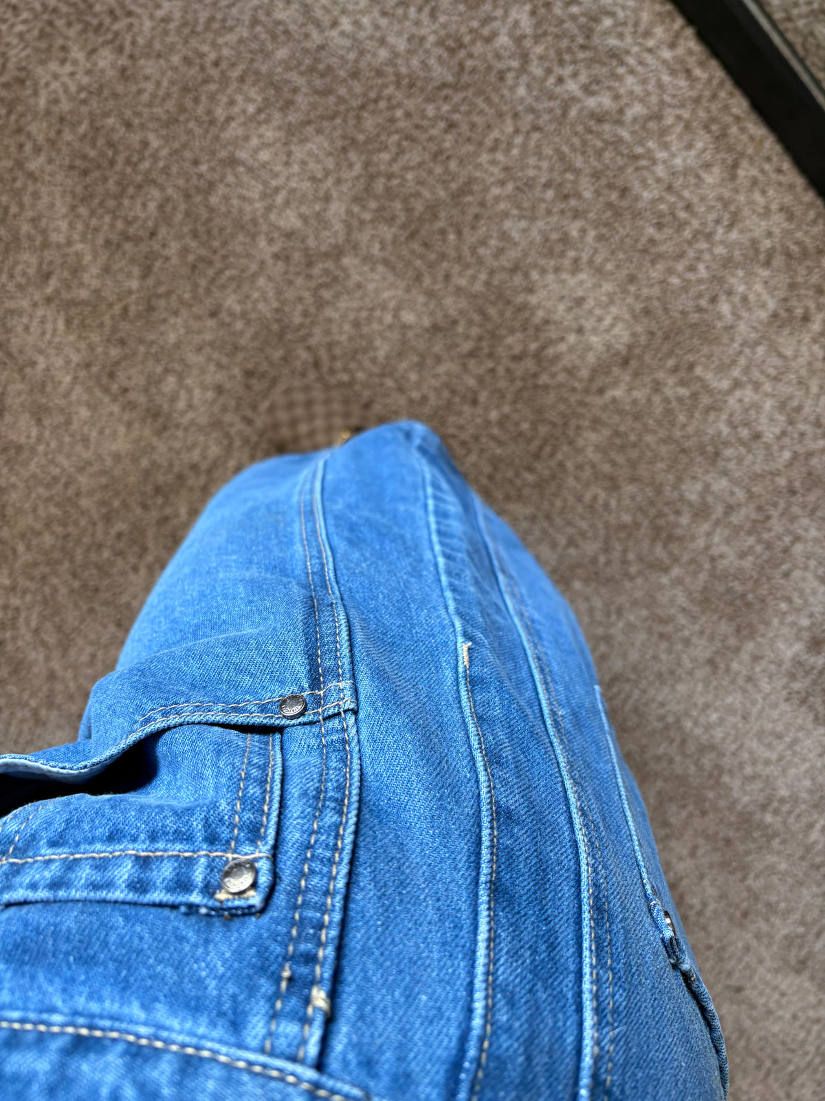 relaxed fit barrel jeans