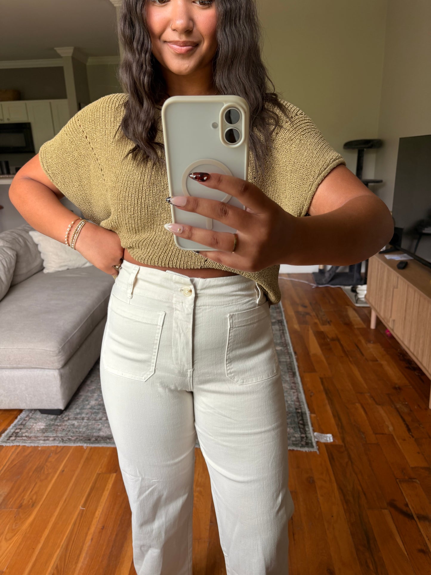high waist everyday wide leg pants