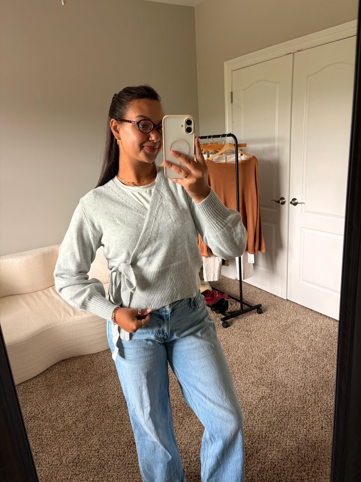 wrap sweater