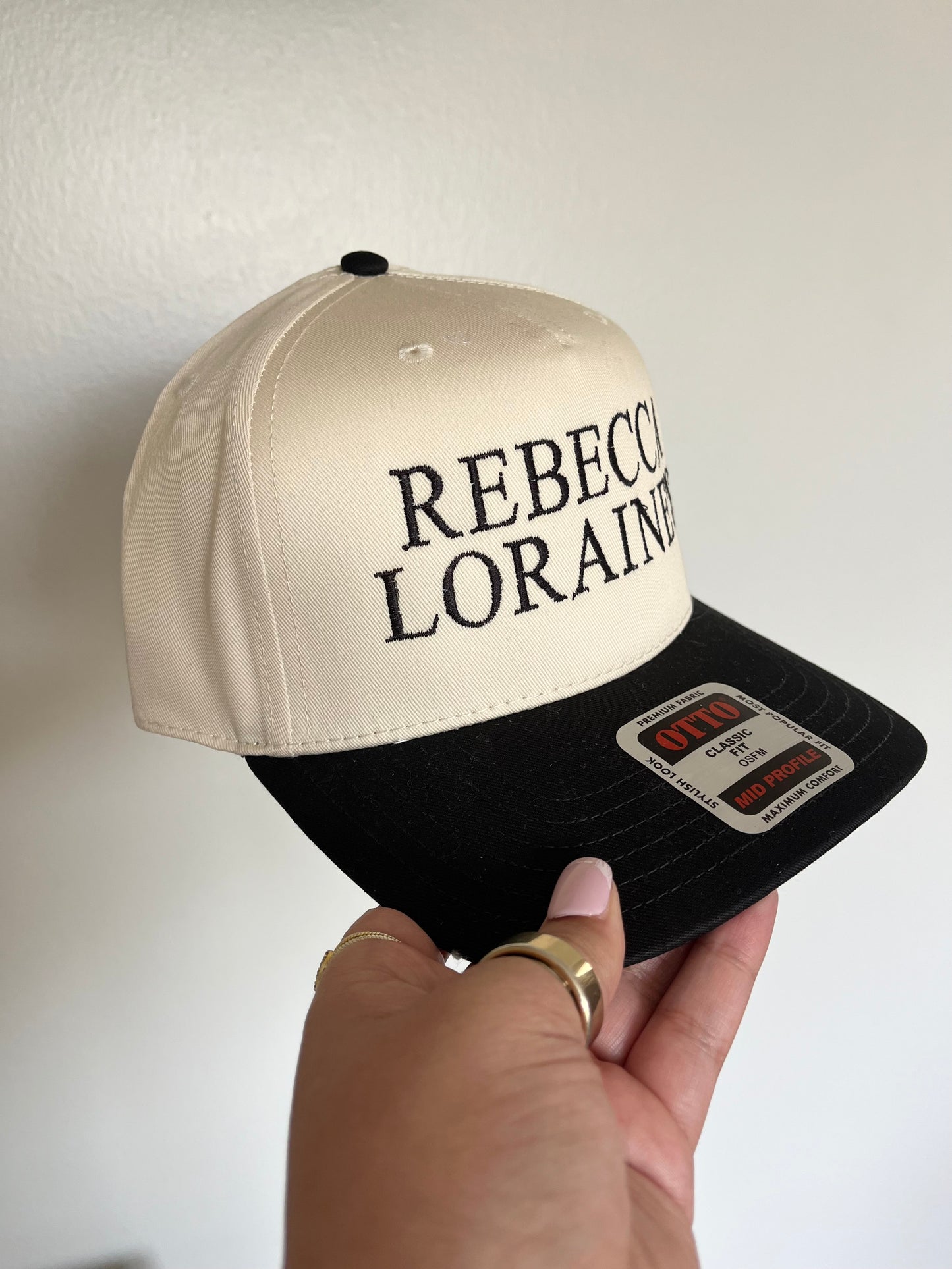 custom rebecca loraine’s hat