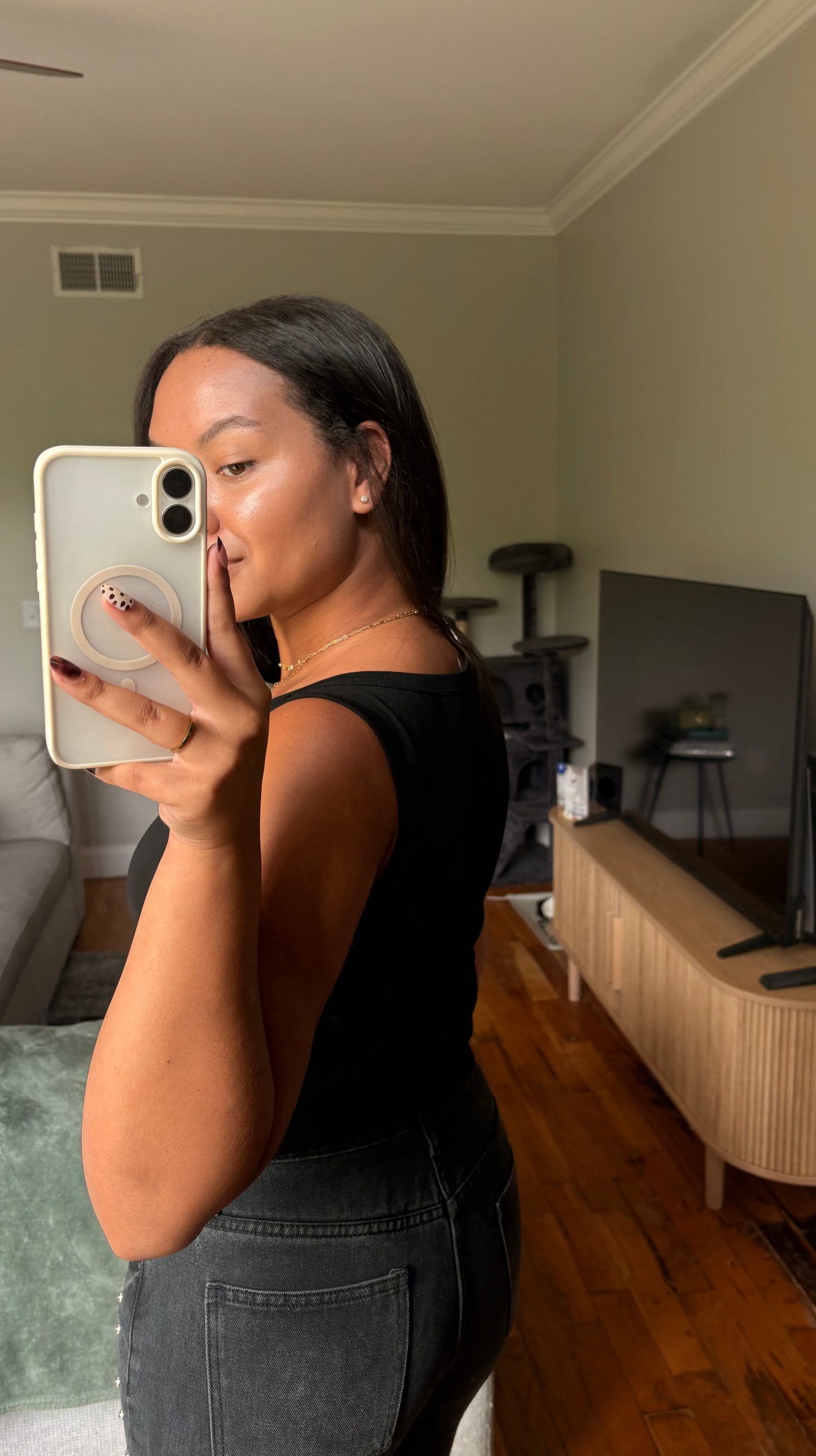 after hours studded top