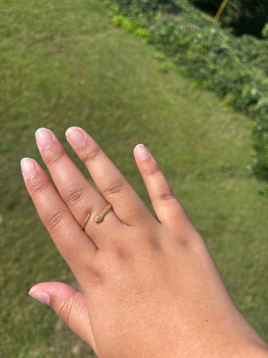 Gold Snake Ring