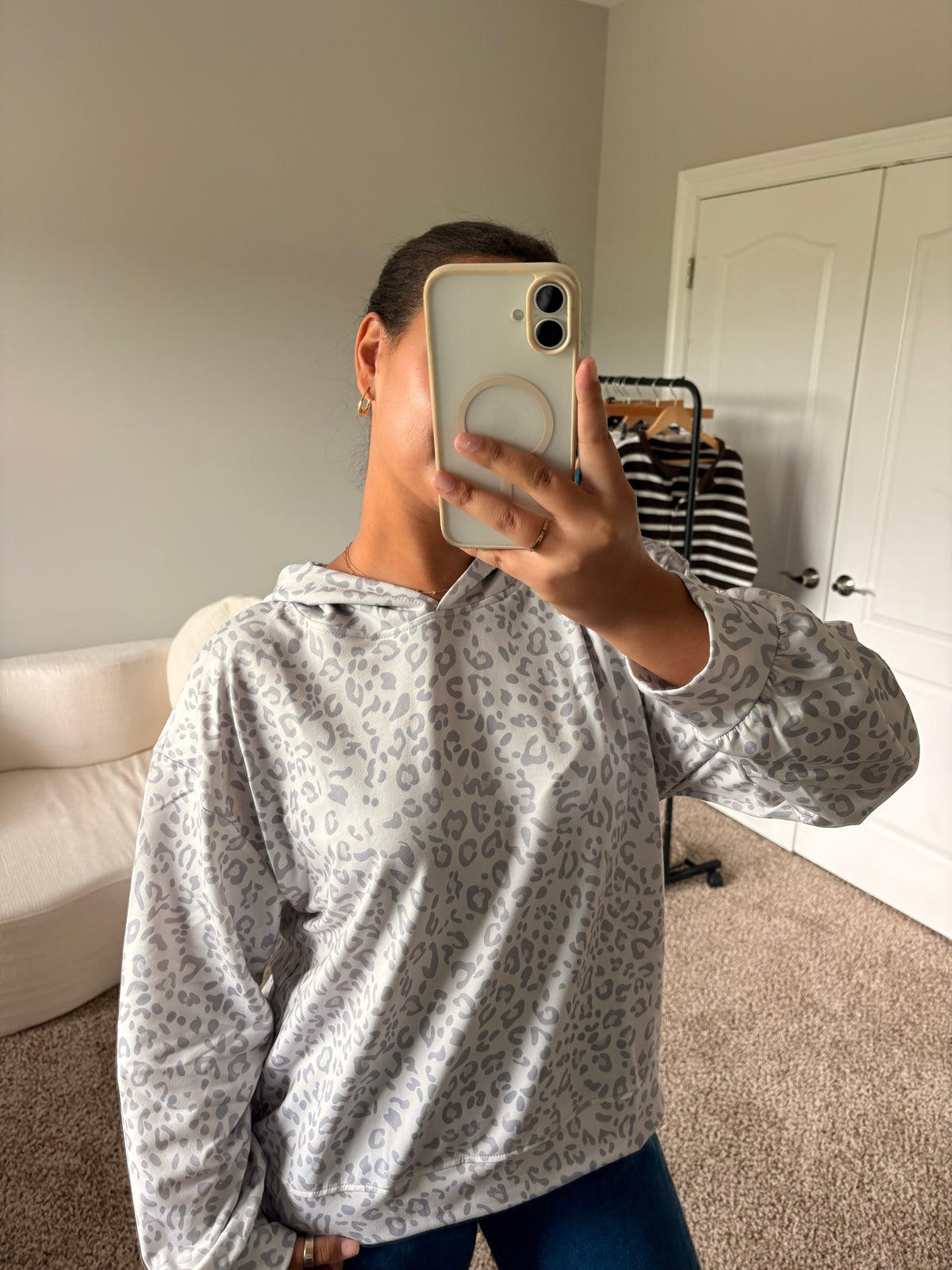 cheetah hoodie