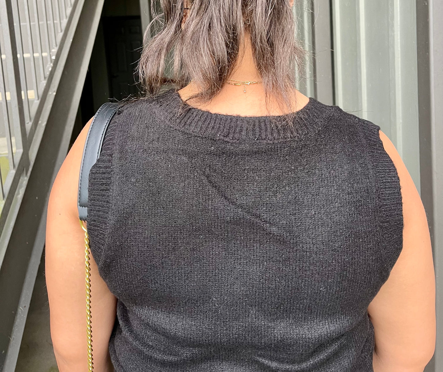 Vest + Skirt Set (Black)