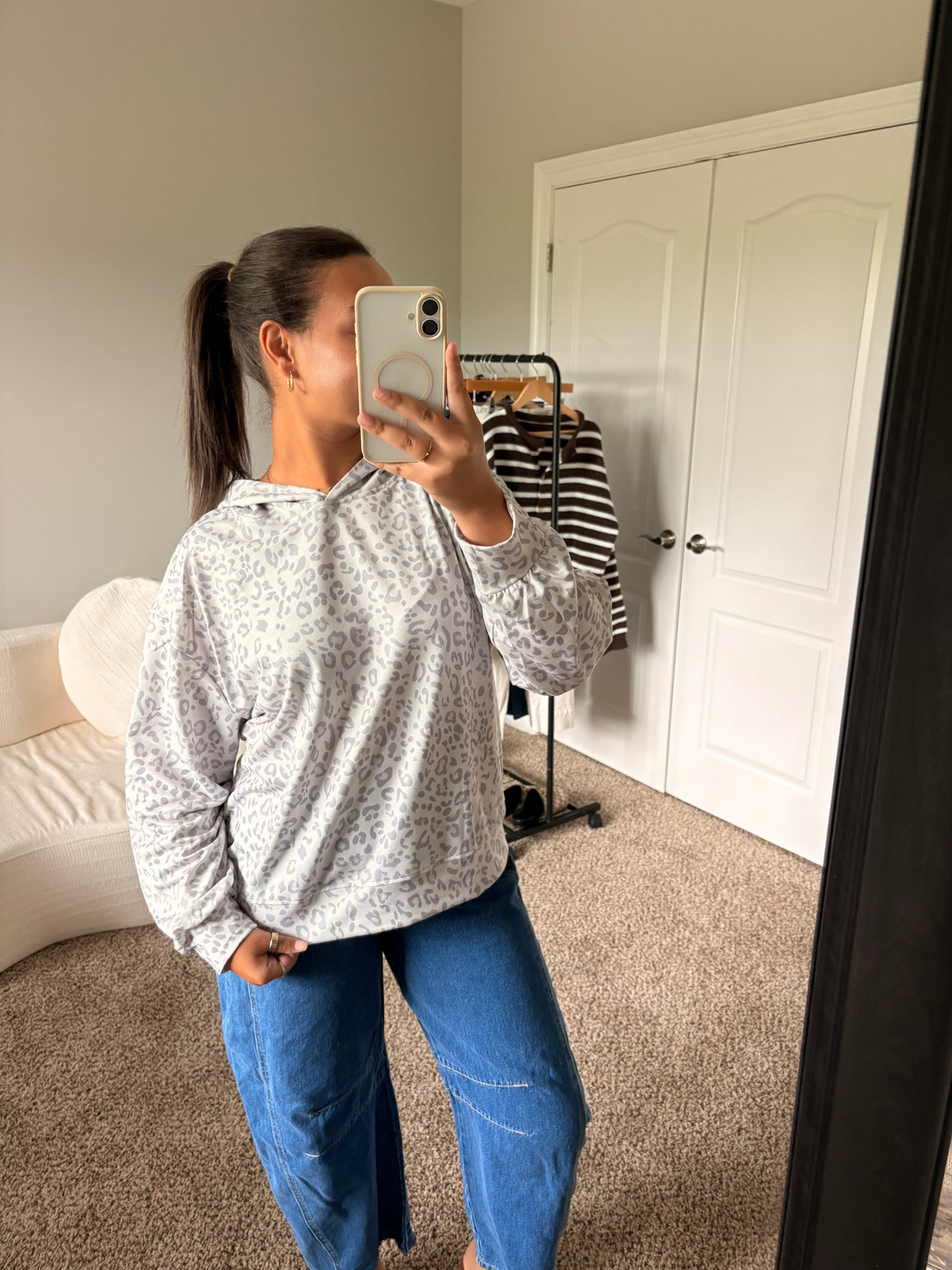 cheetah hoodie