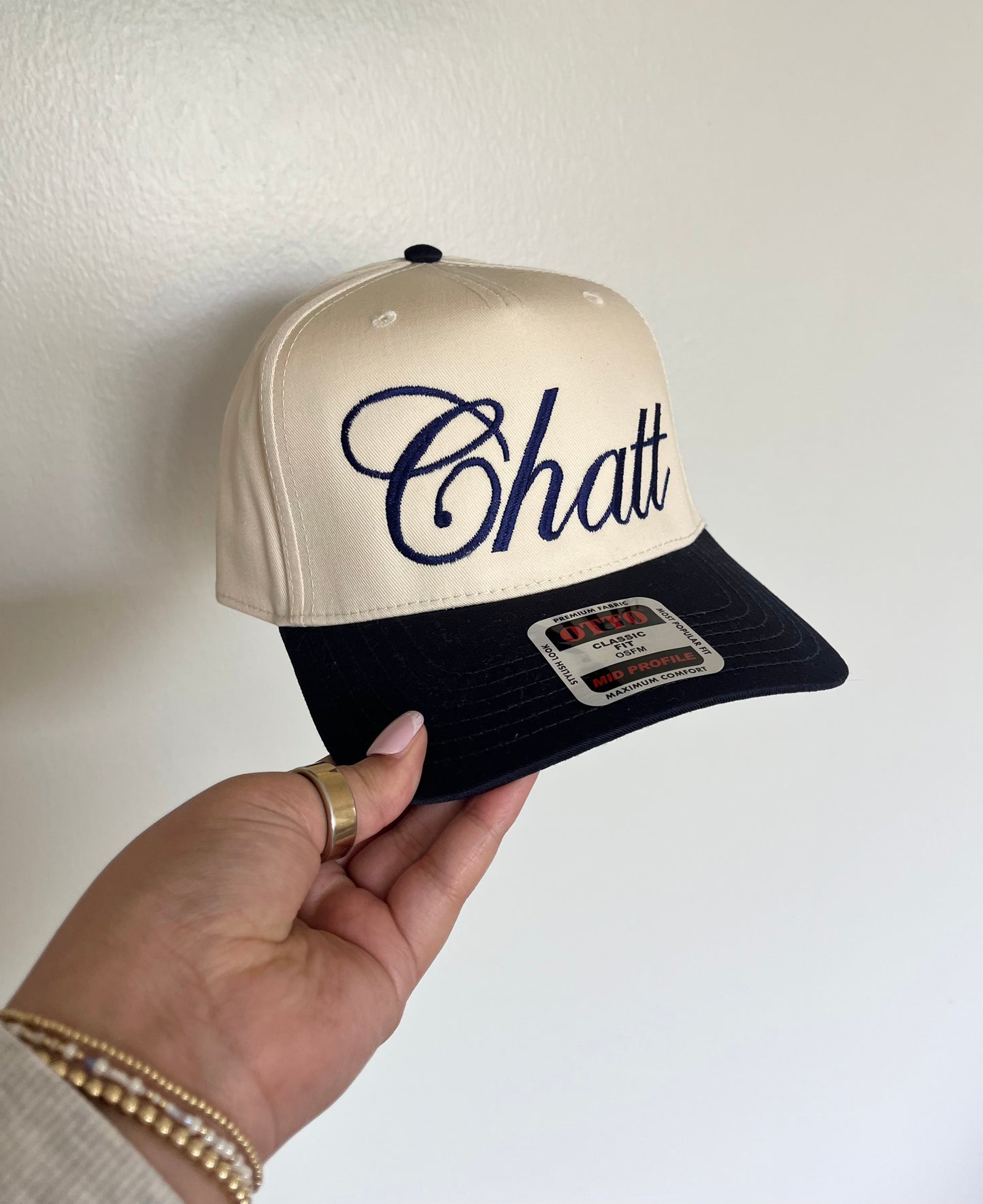 custom “Chatt” hat