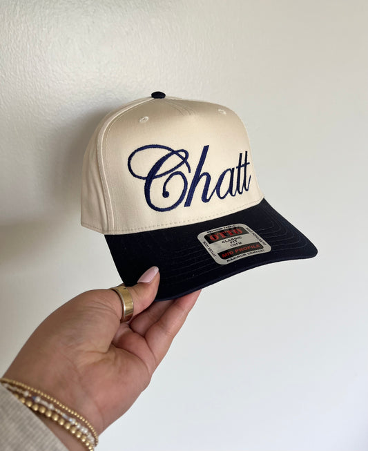 custom “Chatt” hat
