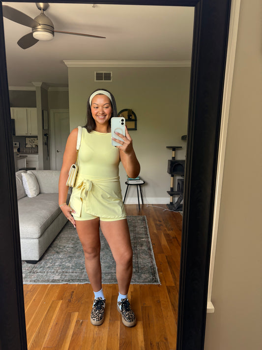 the daydream dress — lemon