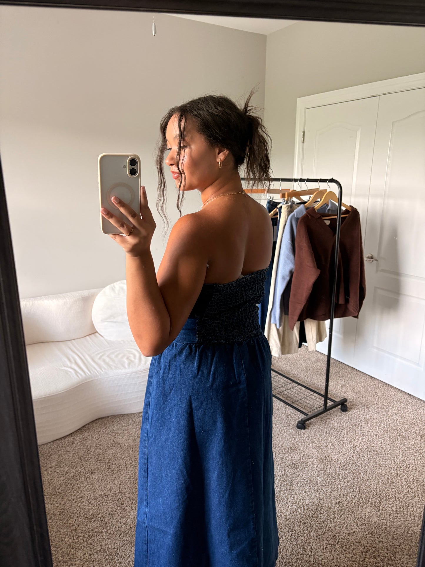 the aurora midi dress