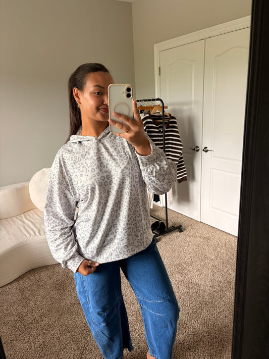 cheetah hoodie