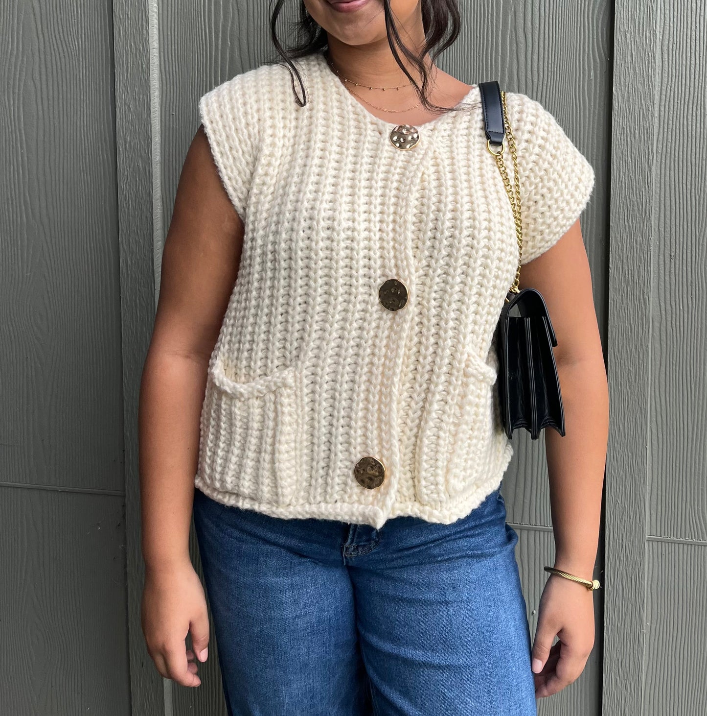 Chunky Sweater Vest