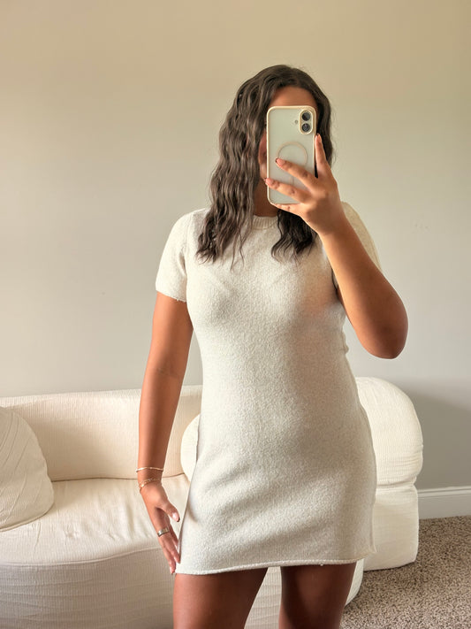 Soft Sweater Mini Dress