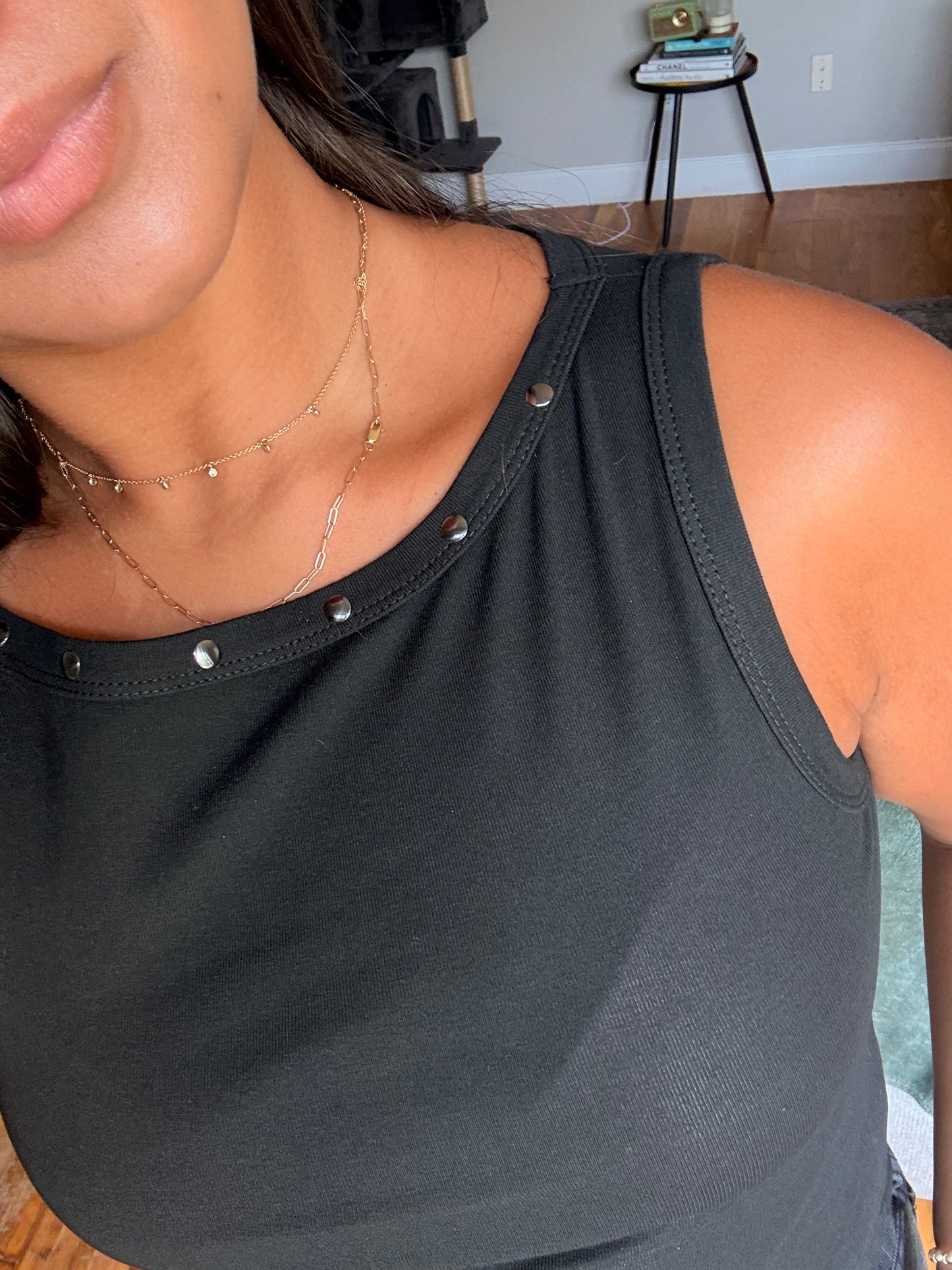 after hours studded top