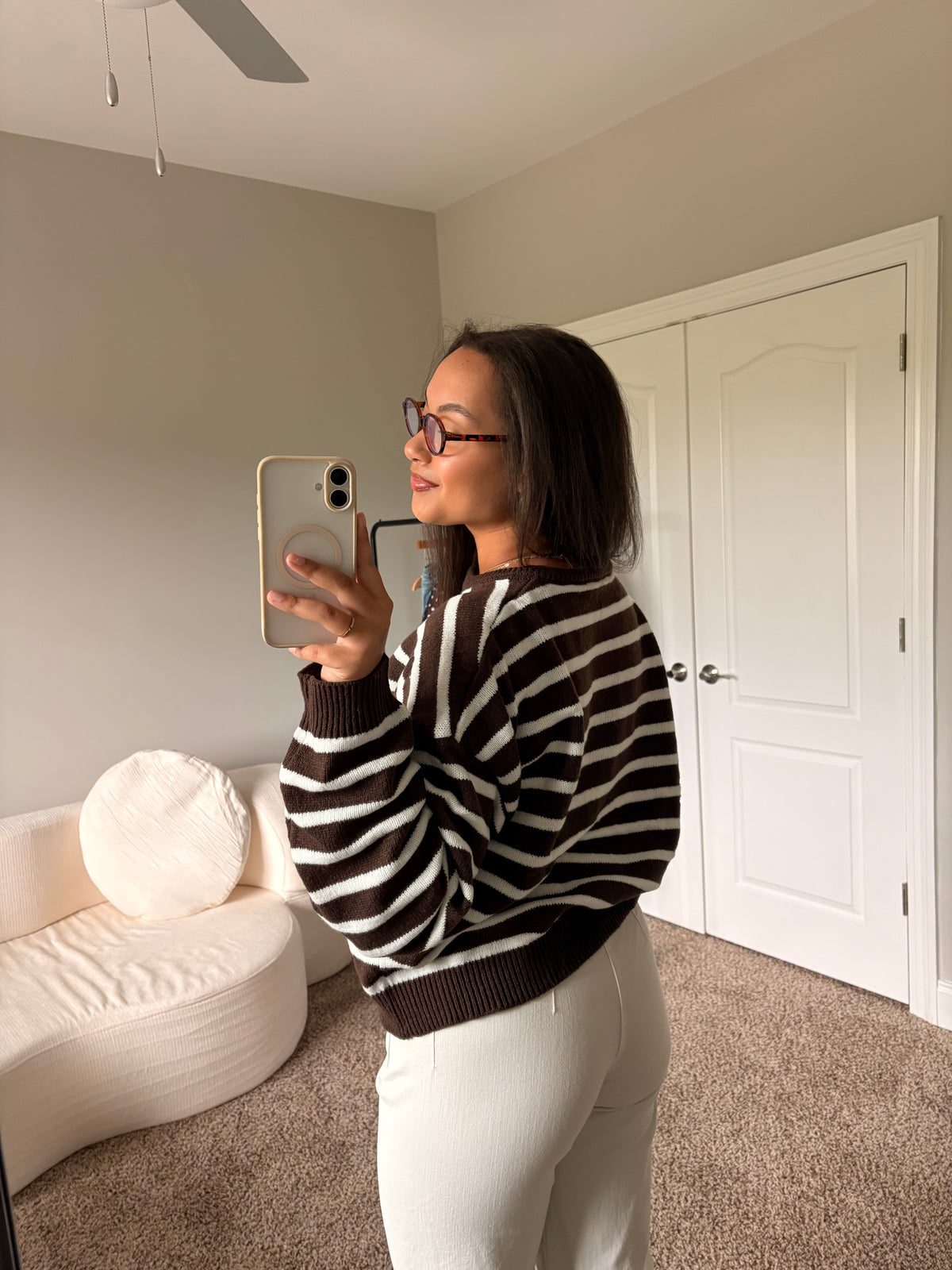 brown sugar cardigan