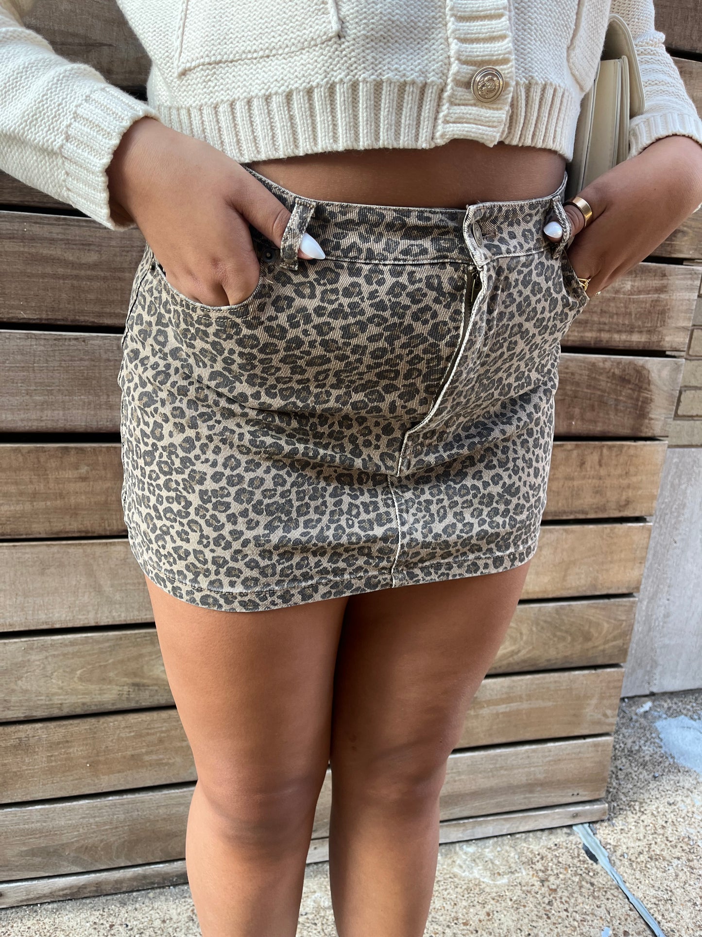 Wild Side Mini Skirt
