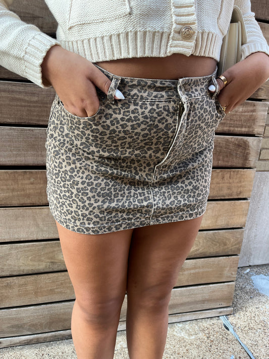 Wild Side Mini Skirt