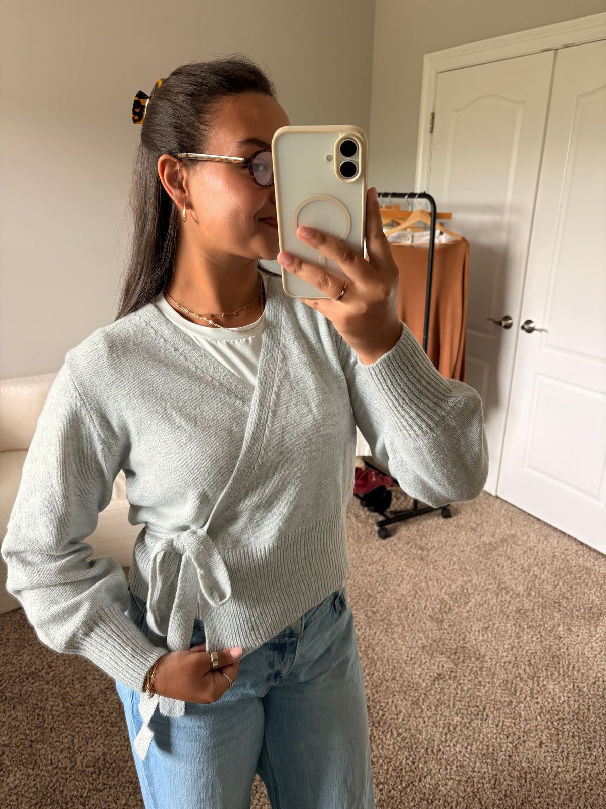 wrap sweater