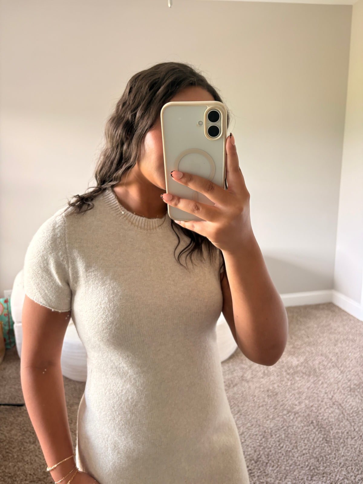 Soft Sweater Mini Dress