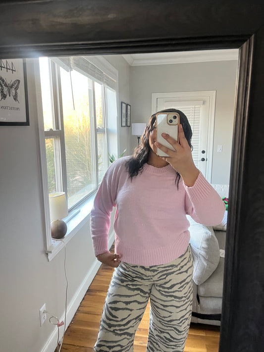 The Everyday Sweater — Pink