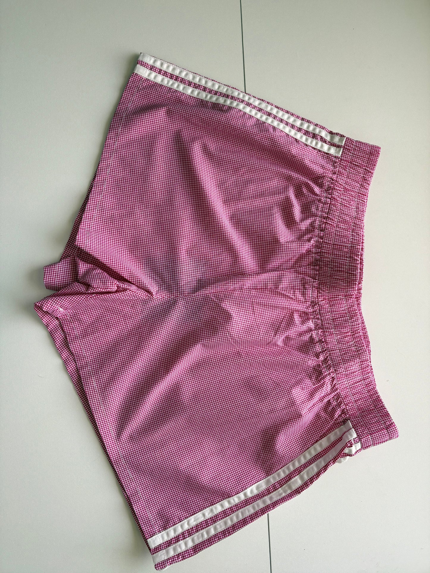 Pink Plaid Boxer Shorts