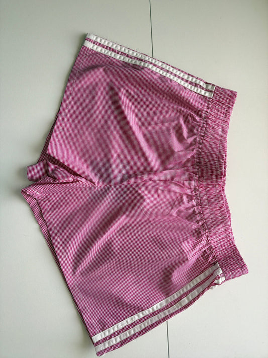 Pink Plaid Boxer Shorts