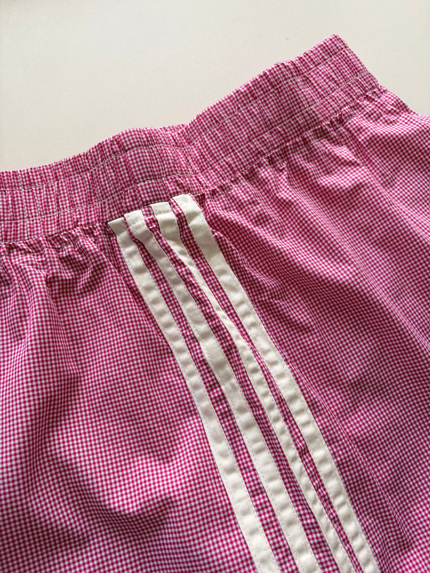 Pink Plaid Boxer Shorts