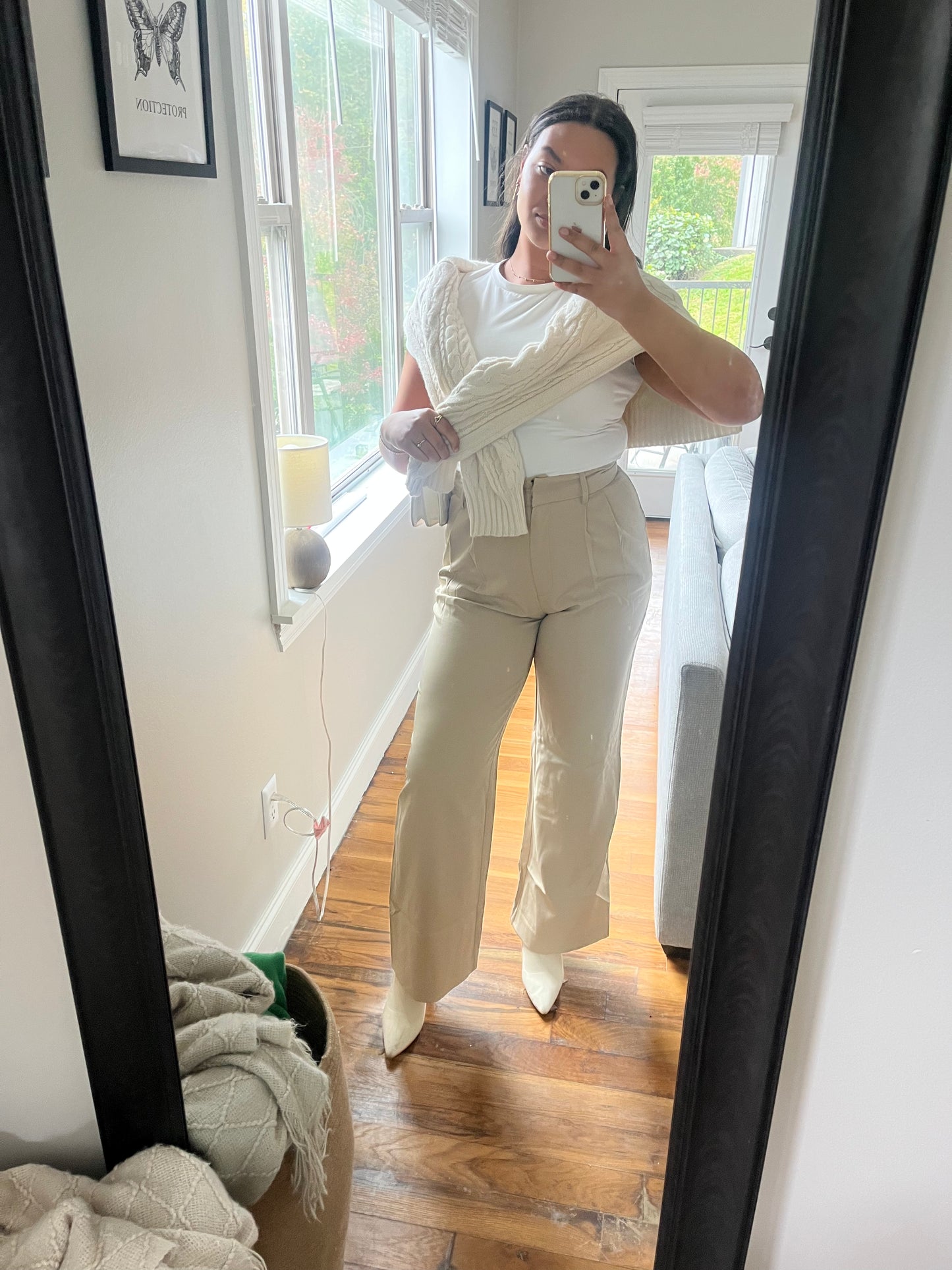 High Waisted Slouchy Trousers
